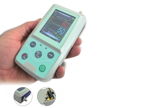 08A Pediatric Digital blood pressure monitor WIHT 1 adult , 3 Pediatric Cuff  . AC Adatper and Oximeter available